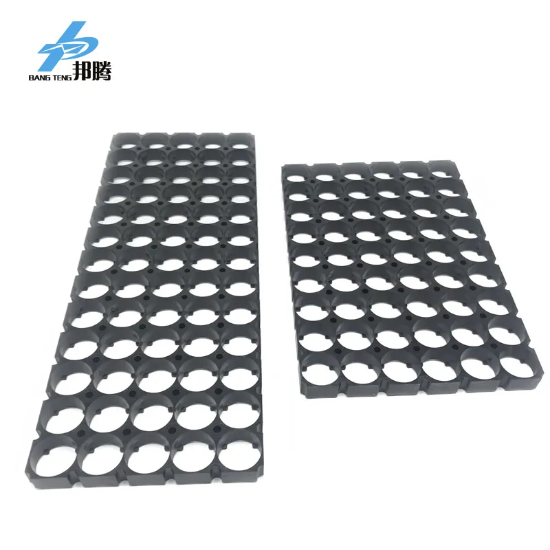 Honeycomb Type 6p9p Cell Bracket 18650 Lithium Battery Pack Offset Holder Lithium Ion Batteries Plastic Cell Holder Bracket