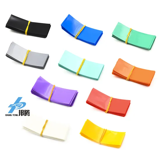 Film Penyusut Panas PVC 18650 21700 26650 32650 Tabung Penyusut Panas Paket Baterai