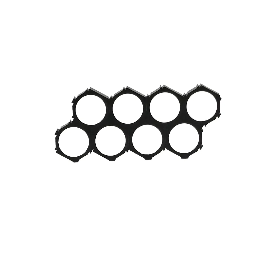 Can Be Spliced 18650 Battery Holder 2p Lithium Battery Offset Plastic Holder