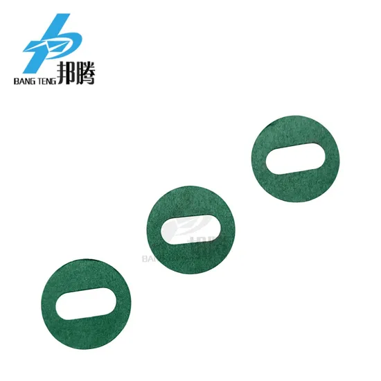 Potongan Die Isolasi Bahan Penahan Api Insulator 0.25mm Gasket Lembaran Serat Vulkanisasi Kertas Ikan