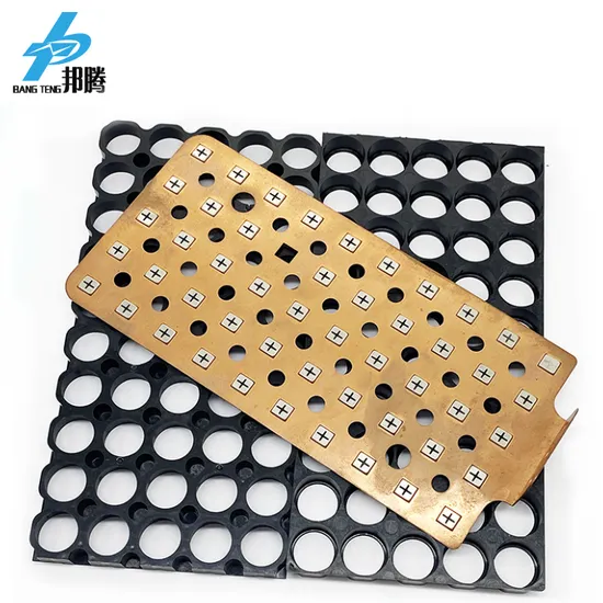 5p10s Penyangga Baterai Sel Penyangga Baterai Sel 18650 Pemegang Baterai Lithium Plastik ABS