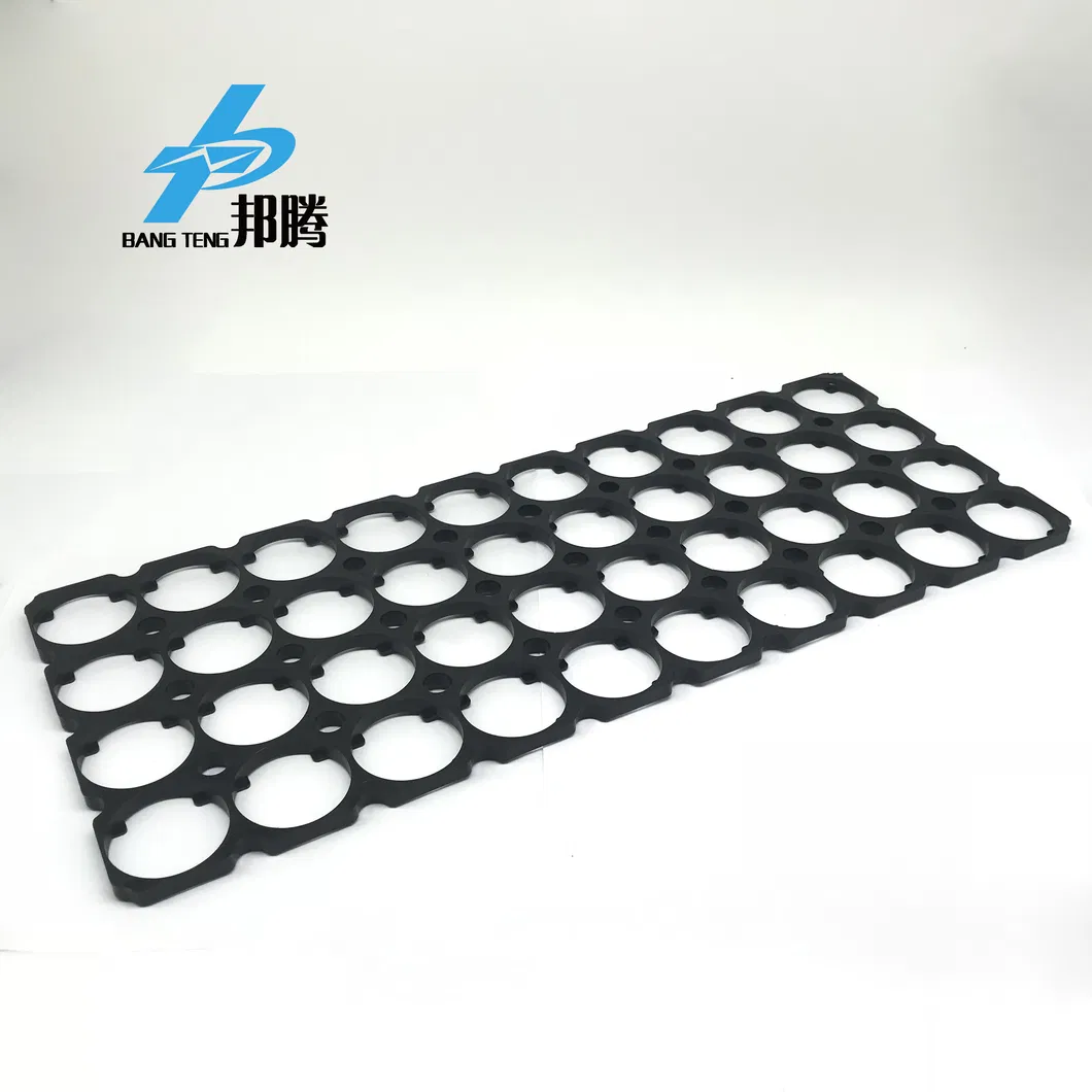 New Cheaper Custom Li-ion Battery Pack Accessories Parallel Place Round Cell Stable Holder Spacer in 4X10