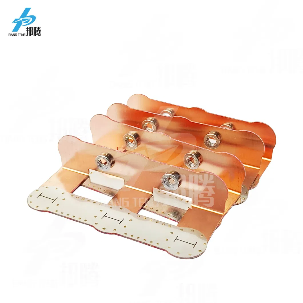 Copper Nickel Sheet 32650 32140 Welding 3p Battery Bus Bar 34.5mm Positive Negative Copper Bus Bar