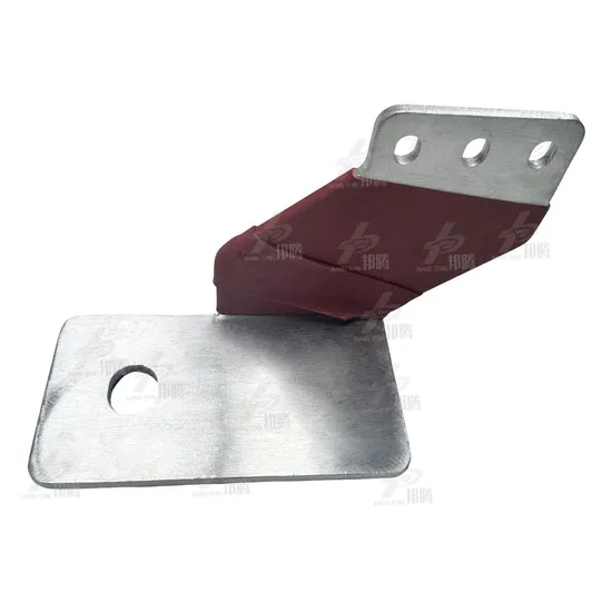 Konektor Busbar Tembaga Fleksibel yang Lembut untuk Baterai Daya, Busbar Aluminium Fleksibel yang Disesuaikan
