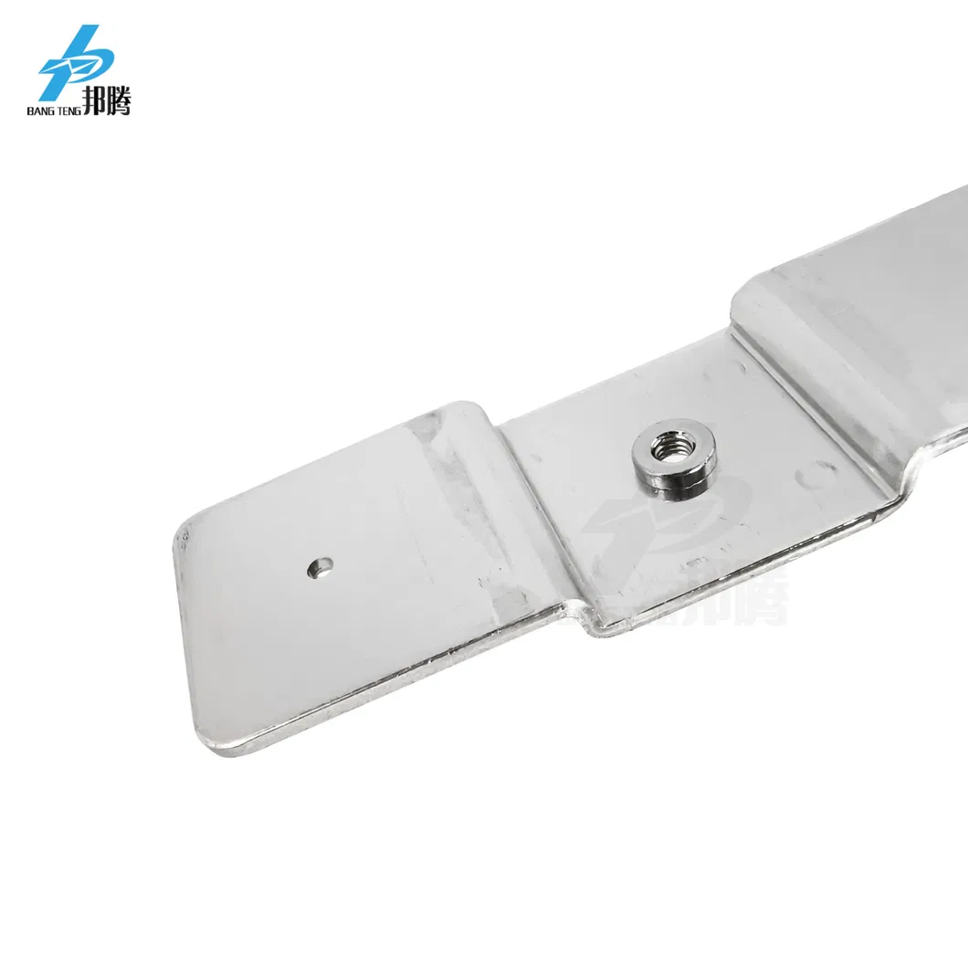 High Quality Bend Solid Aluminum Busbar Battery Electrical Connector Pure Aluminum Sheet 99.6% for Battery