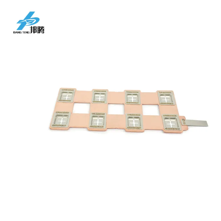 Factory Price Ready-Model Customized for Battery Packs 0.5mm Thickness 18650 Copper Busbar Lithium Battery Connector Copper Plated Strip