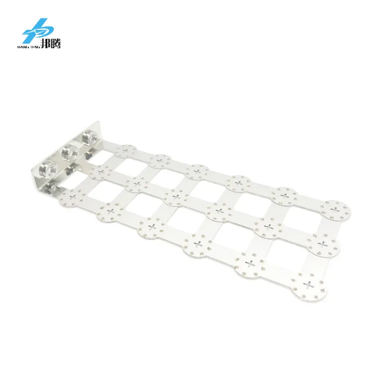 18650 Battery Terminal for Battery Connector 3*6 18p Copper Nickel Busbar Copper Bar Power Supply Terminal Block Wire Connector Lithium Battery