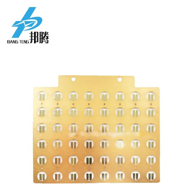 Wholesale Power Nickel Sheet Plate Custom 18650 Copper Busbar Connector Copper Busbar for Battery Busbar Copper Battery
