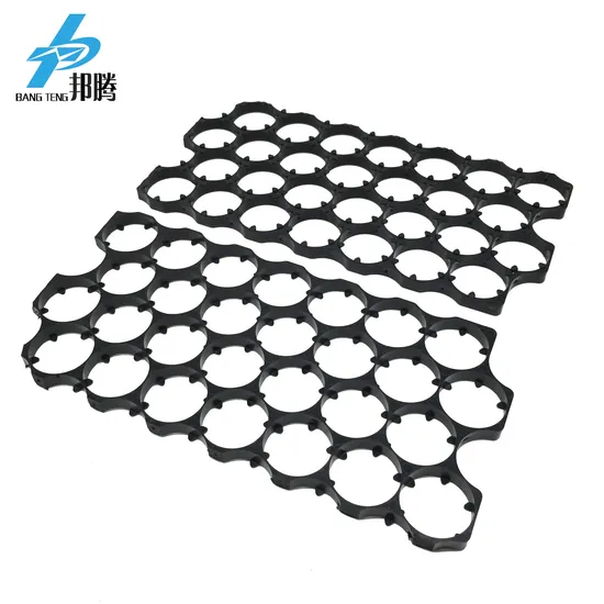 28p Sarang Madu 26650 Penyangga Baterai Braket Baterai Lithium 27.5mm Jarak Pemegang Baterai Sel Plastik Konektor Baterai