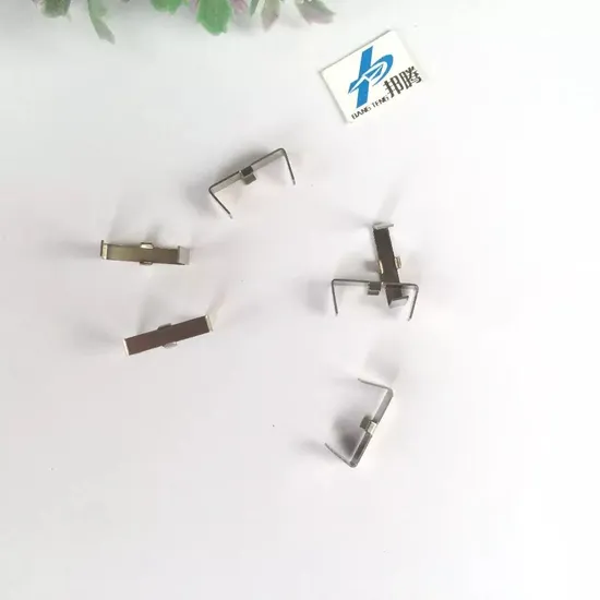 Klem Stainless Steel Presisi untuk Transformator Uu9.8 Klip Transformator Klip Terminal Frekuensi Tinggi Bobbin Transformator Stainless Steel