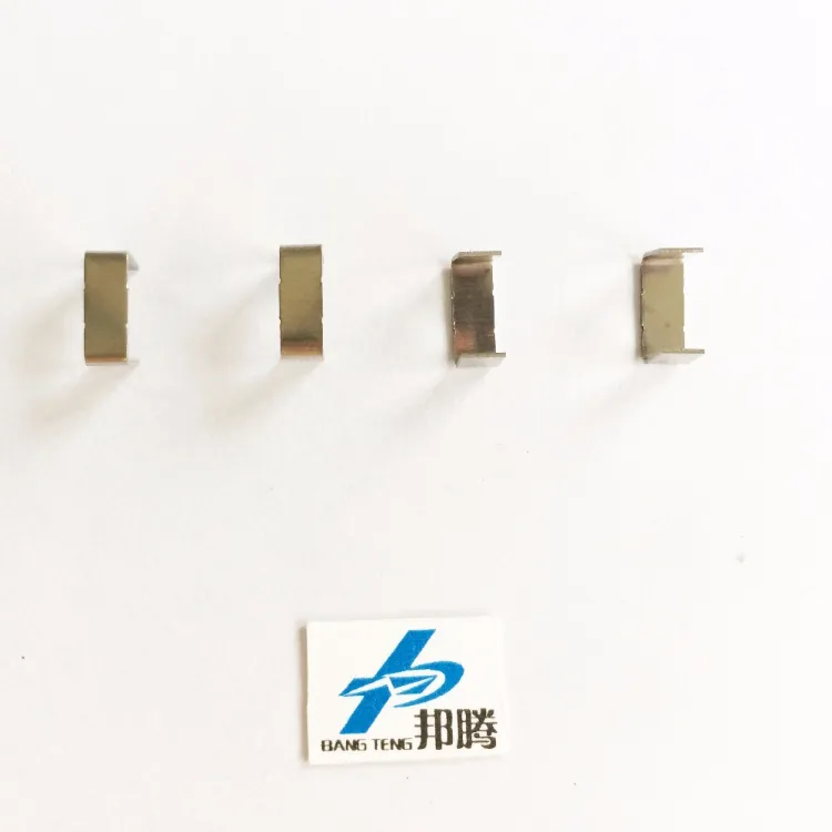 High Precision Stamping Bobbin Clips Stainless Steel Clamps for Ee8.3 High Frequency Transformer