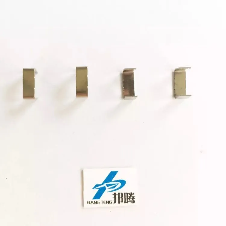 High Precision Stamping Bobbin Clips Stainless Steel Clamps for Ee8.3 High Frequency Transformer Bobbin Transformer Motorcycle Parts Hardware