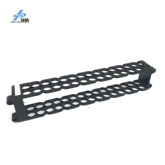Baterai Li-ion Kustom untuk 18650 Paket Baterai Plastik ABS Hitam 2s10p Penampung Baterai Penyimpanan Baterai Pengisi Daya Penampung Baterai Plastik Penyimpanan Baterai