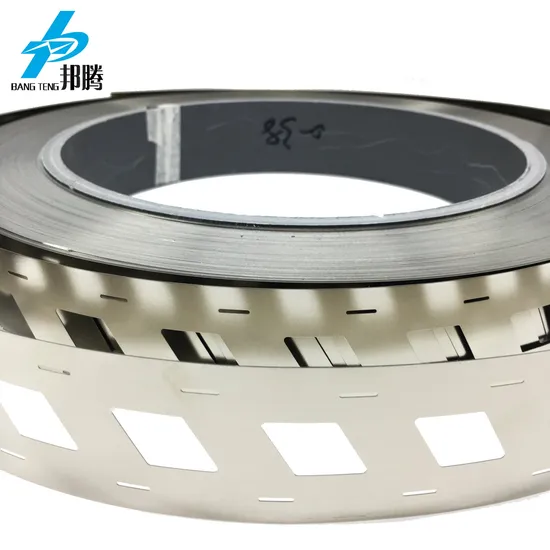 Strip Nikel 26650 Konektor Pengelasan Paket Baterai Rhombus 26.3mm Jarak 26650 2p Strip Nikel Baterai Lithium Harga Nikel Murni