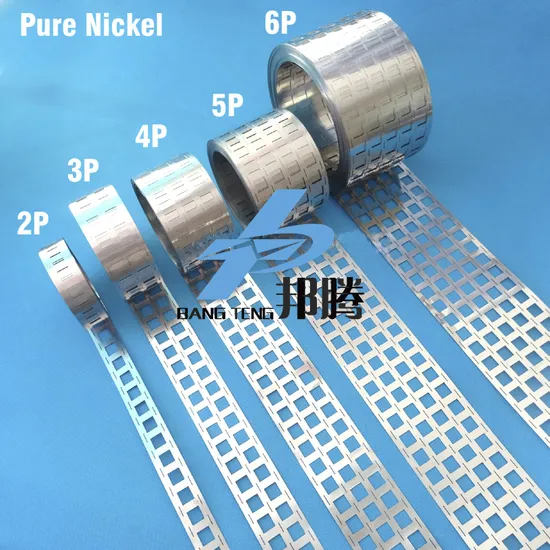 18650 Las Titik Baterai Litium Strip Nikel 2p 3p 4p 5p 18650 Ni200 Strip Nikel Murni