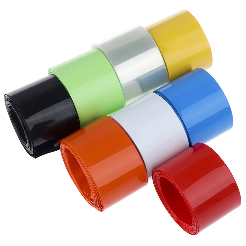 Insulation 0.15mm Thick 260mm Width PVC Heat Shrink for Battery Pack