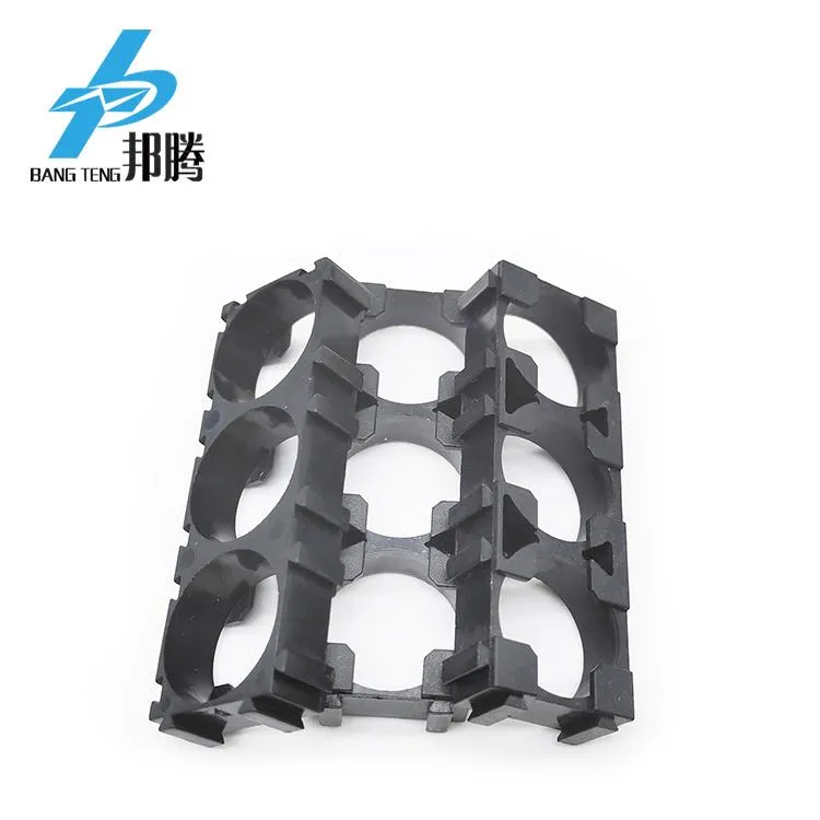 21700-3p Cell Battery Holder Black Plastic 3p Battery Holder for Battery Pack Lithium Battery Holder Lithium Cells Plastic Holders