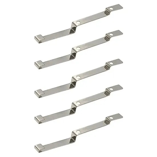 Bagian Stamping Stainless Steel Pelat Logam Kustom untuk Baterai Shrapnel untuk Colokan Soket