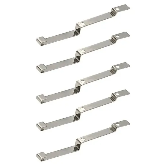 Bagian Stamping Stainless Steel Pelat Logam Kustom untuk Baterai Shrapnel untuk Colokan Soket