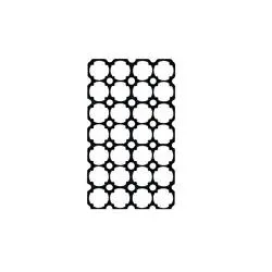 4X7 Cell Space Holder 33140 32700 32650 Lithium Battery Plastic Rack Batteries Radiating Shell Pack 100% Origin