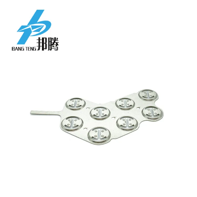 Custom Ni200 Nickel Plate Metal Battery Tab Convex Point Convex Hull Nickel Tabs