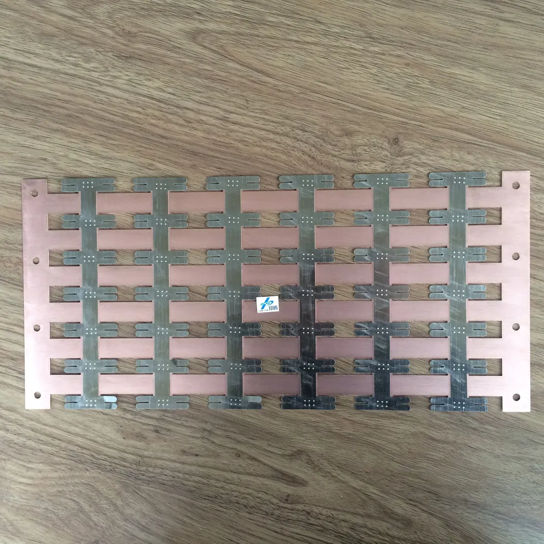 Factory Made Square Flat Copper Grounding Bus Bar