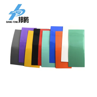 DIY 18650 Paket Baterai Film Pelindung PVC Shrink Tabung Putih Hitam Jernih 1000 PCS Selubung Kabel Pemanas