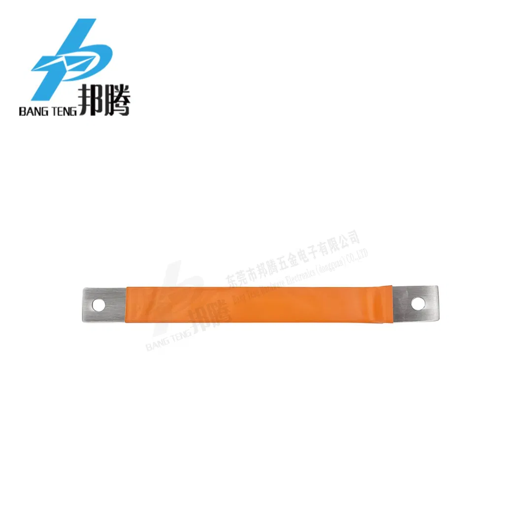 Custom Battery Pack Flexible Copper Busbar with End Protection