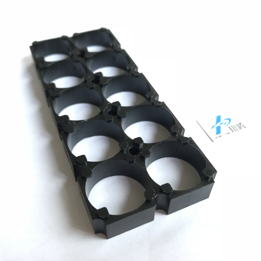 2s5p Safety ABS Material Plastic Cell Battery Holder 18650 Lithium Battery Bracket
