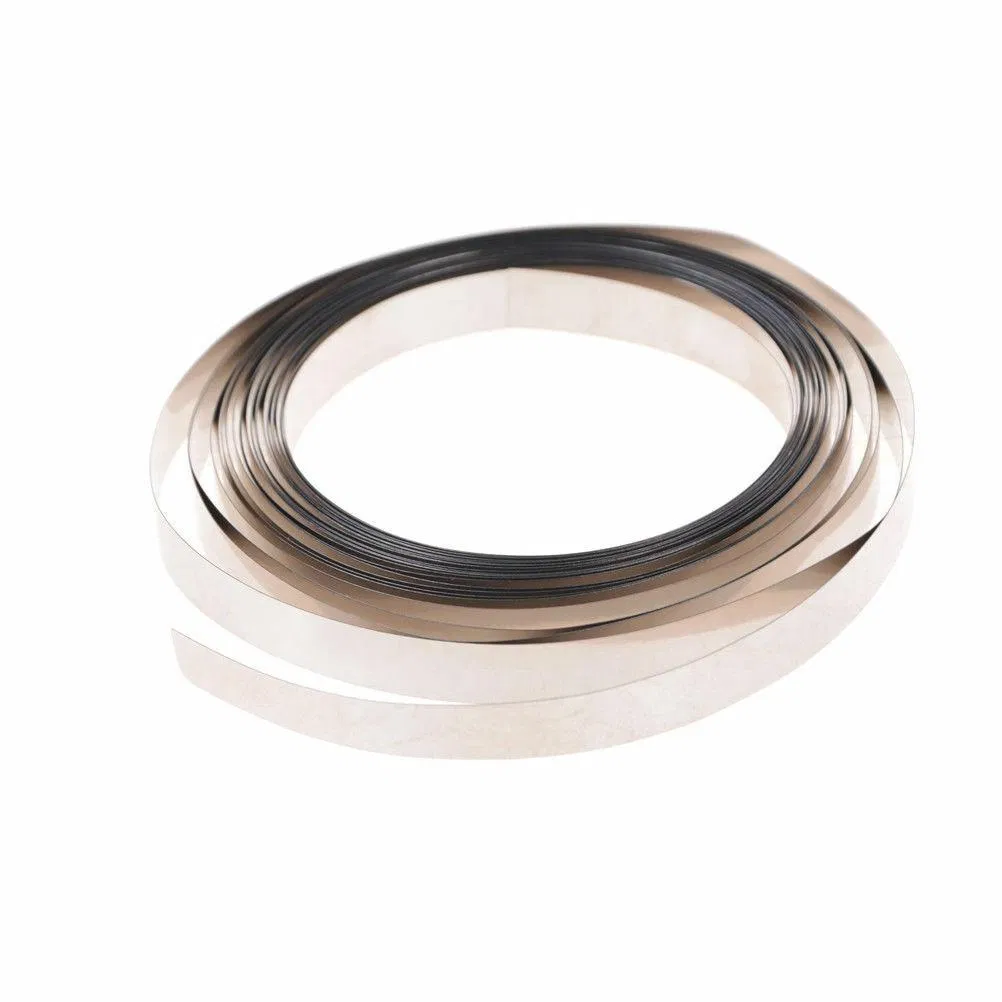 99.9% Pure Nickel Strip Tape 10X0.2 mm for 26650 21700 32650 18650 Weld