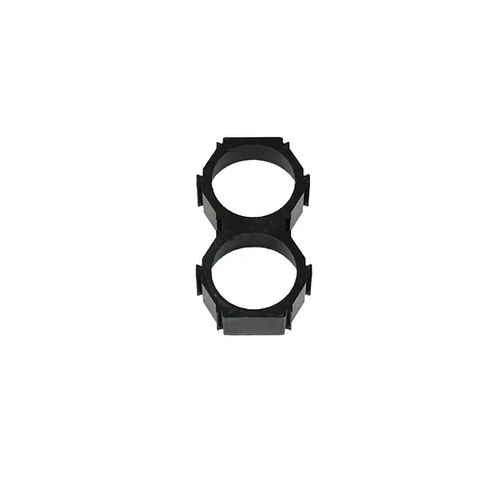 Pemegang Baterai Li-ion Kustom 2p 18650 Pemegang Baterai ABS + PC 18650 Braket Pemegang Baterai