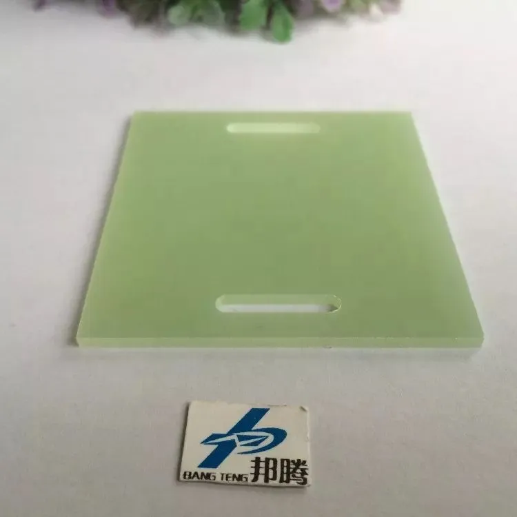 Custom Fr4 Epoxy Resin Board Green Insulation Board for Transformer Insulation Materials Customized Battery Spacer