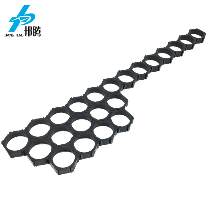 Cucstom 5p 21700 Lithium Battery Holder Bracket for Battery Pack Plastic Cell Battery Holder Battery Holder Lead Acid Battery Plate