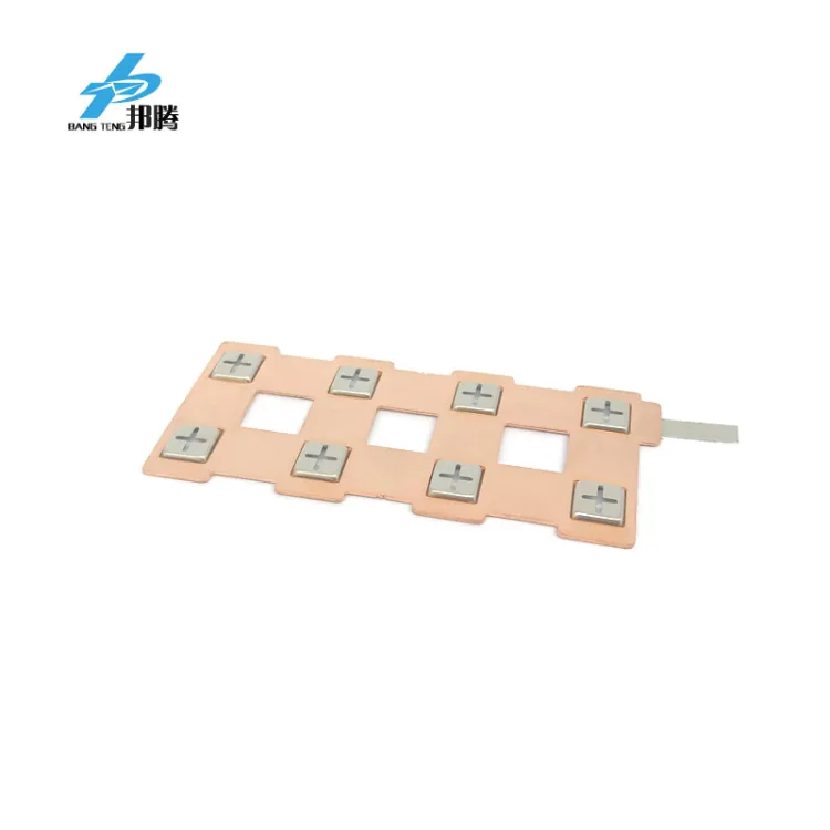 Factory Price Ready-Model Customized for Battery Packs 0.5mm Thickness 18650 Copper Busbar Lithium Battery Connector Copper Plated Strip