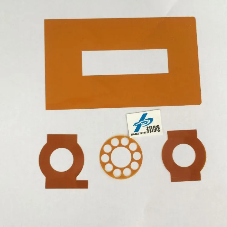 Custom Heat Resisting Insulated Tawny Kapton Sheet Transformer Self-Adhesive Kapton Tape Electric Insulation Barley for Battery Lithium Battery Connector