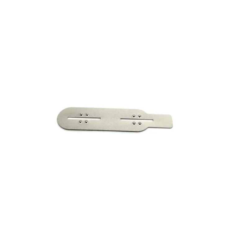 Wholesale 18650 Lithium Battery Connector Nickel Plate Battery with Bump 0.3mm Nickel Sheet 18650 2p Nickel Plated Tabs Lithium Battery Connector