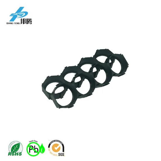 Braket Plastik Tahan Api Grosir untuk Sel 18650 4p Pemegang Baterai Braket Pemegang Baterai Kotak Baterai Tahan Air Pabrik Pemegang Baterai