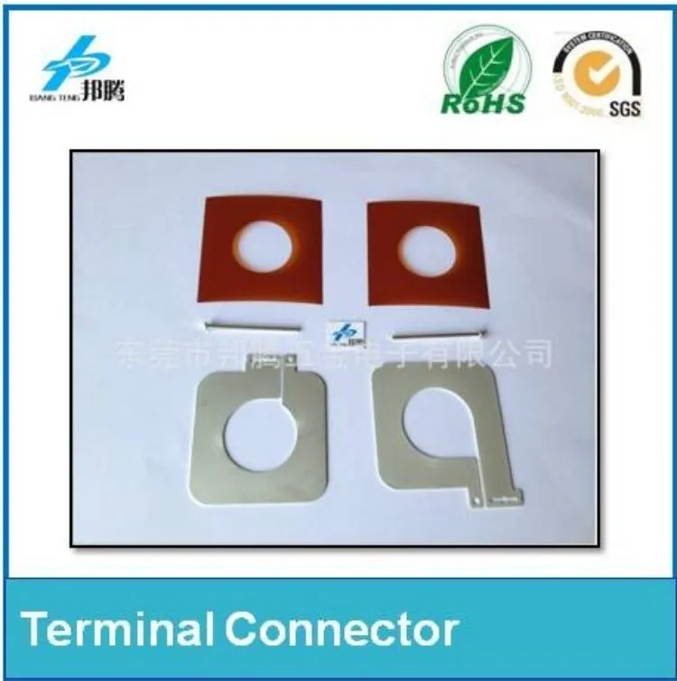 Precision Stamping Copper Sheet for Transformer Copper Lead Frame Covered by Kapton Wholesale Copper Busbar Power Supply Busbar Connector