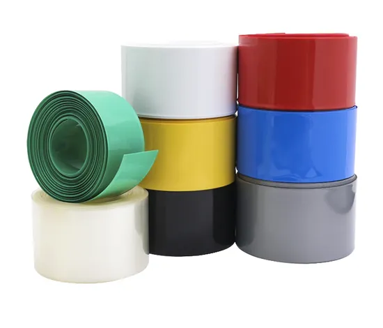 Isolasi Baterai 0.15mm PVC Tebal Pembungkus Panas PVC Film Penyusut Film Baterai Lithium Film Baterai Lithium