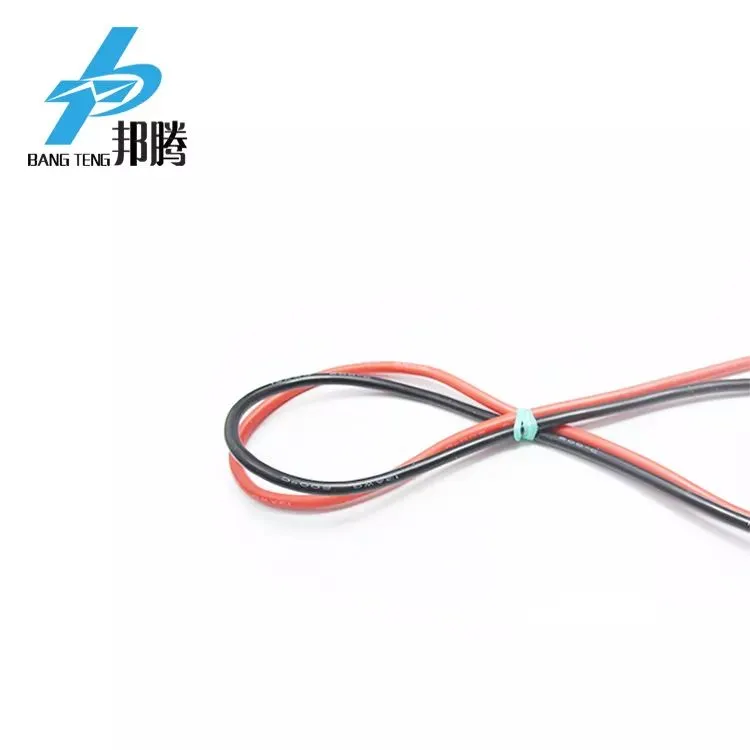 High Flexible Red Black Silicon Rubber Wire Gauge 6 8 10 12 14 16 18 20 22 24 AWG Insulated Silicon Wire
