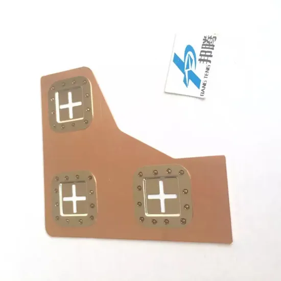 Busbar Tembaga Kustom untuk 26650 3p Busbar Terminal Baterai untuk 26650 Paket Baterai