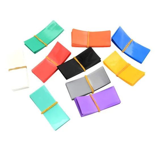 0.15mm Film Tabung Pelindung PVC Panjang untuk Baterai, Pembungkus Panas PVC, Film Penyusut PVC untuk Pembungkus Baterai, Tabung Penyusut PVC, Film Penyusut PVC Lithium