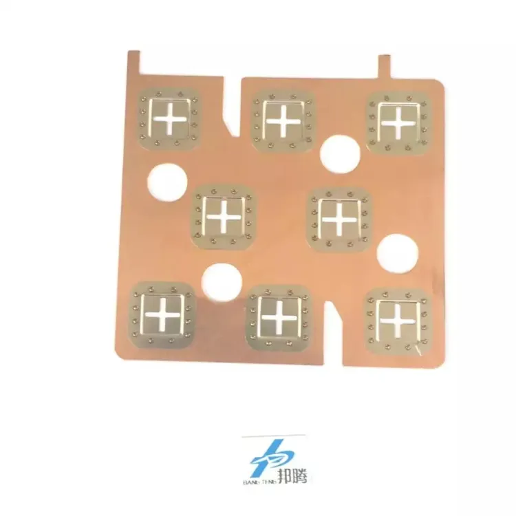 China Manufacturer Power Battery Busbar Copper Busbar for 26650-8p Battery Pack