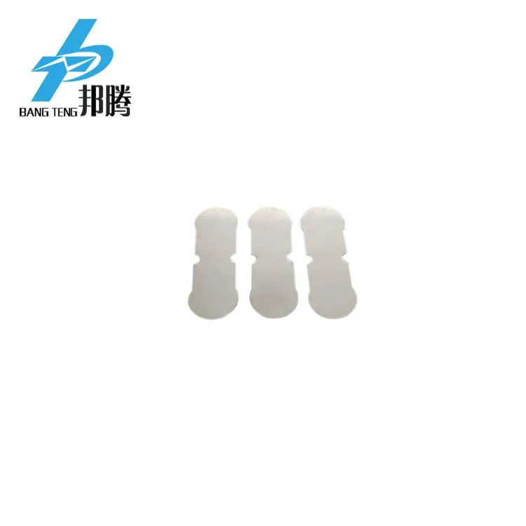 Custom Lithium Battery Soldering Tabs 0.2mm Pure Nickel Sheet Lithium Battery Connector Battery Connector Spot Welding Lithium Battery