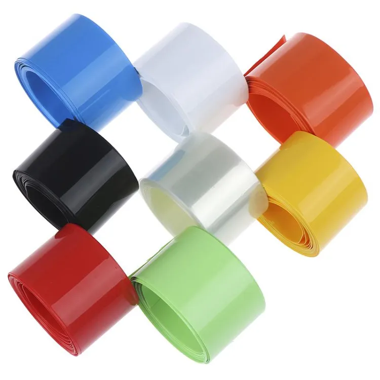 Battery Insulation 0.1mm Thick 120mm Width PVC Heat Shrink for 18650 Battery Pack Lithium Battery Pack Film Battery Wrap Lithium Battery Pack Film