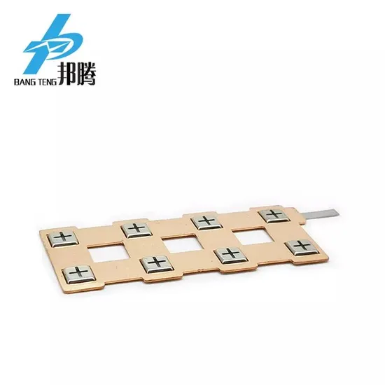 Konektor Baterai Lithium Siap Kirim Grosir 21700 2s4p untuk Busbar Baterai Tembaga Grosir Busbar Tembaga Pasokan Daya Konektor Busbar