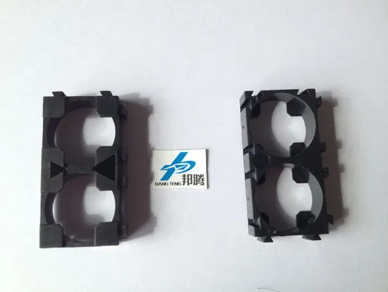 21700-2p Penyangga Baterai Grosir Tahan Api 21700 2p Braket Baterai Litowo Plastik Pemegang Baterai Sel Penyimpanan Baterai Pengisi Daya Baterai