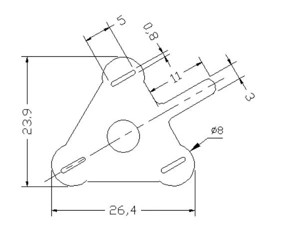 Triangle Shape 99.9% Pure Nickel Tabs for Battery 3p 18650 Nickel Sheet Easy Spot Welding Nickel Sheet