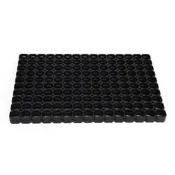 50PCS 1X2 18650 Penyangga Baterai Cangkang Memancarkan Paket EV Pemegang Panas Plastik untuk 18650 Paket Baterai