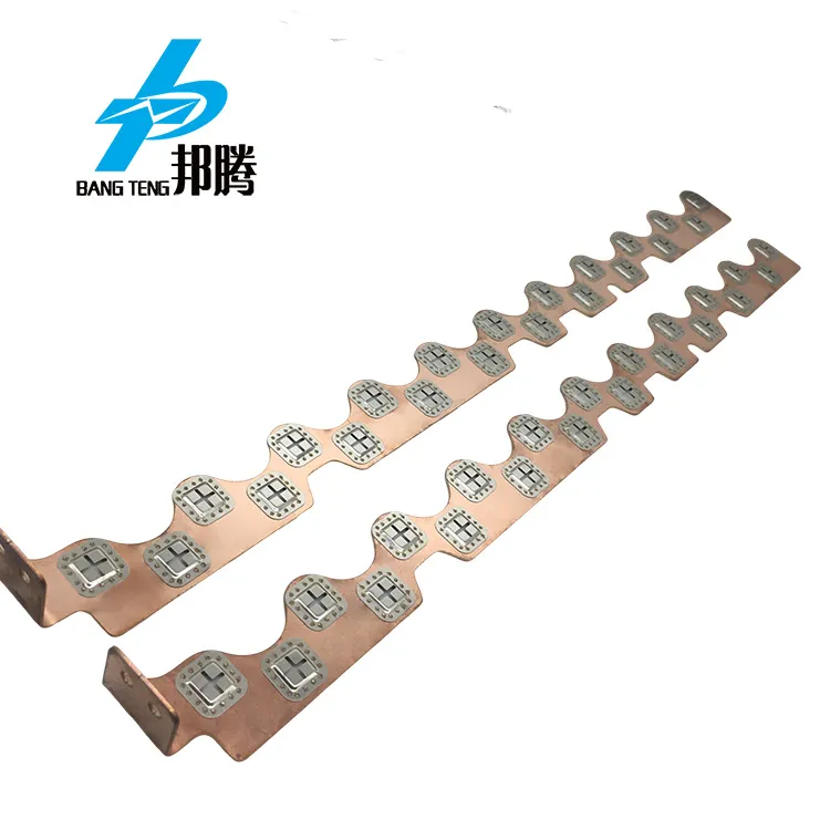 Customized Nickel-Plated Busbar Copper Nickel Busbar for New Automotive Energy